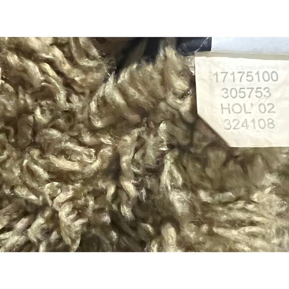 Vintage Gap Women’s Denim Vest with Faux Fur Tan Lining Blue Jean Y2K Sz Medium - Picture 8 of 9